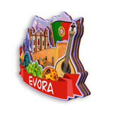 Refrigerator Magnet for Evora Portugal  1945
