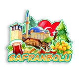 Магнит на холодильник для Сафранболу Турция 1664