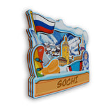 Магнит на холодильник Сочи Россия 2524