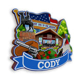 Refrigerator Magnet for Cody Wyoming USA  925