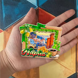 Refrigerator Magnet for Naples Italy  1266