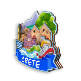 Refrigerator Magnet for Crete Greece  1763