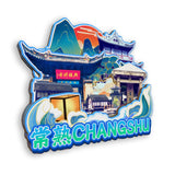 Refrigerator Magnet for Changshu, Jiangsu, China  516