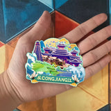 Refrigerator Magnet for Congjiang, Guizhou, China  670