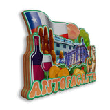 Refrigerator Magnet for Antofagasta Chile  2856