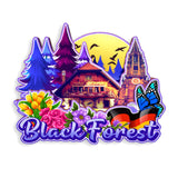 Магнит на холодильник для Шварцвальда, Германия, 1238