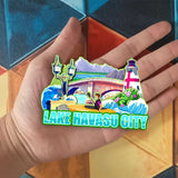 Kühlschrankmagnet für Lake Havasu City Arizona USA 319