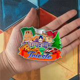 Refrigerator Magnet for Trieste Italy  1292
