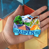 Kühlschrankmagnet für Aspen Colorado USA 281