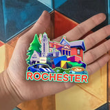 Refrigerator Magnet for Rochester New York USA  1075