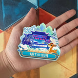 Kühlschrankmagnet für Tahe, Heilongjiang, China 616