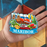 Refrigerator Magnet for Maribor Slovenia  2367