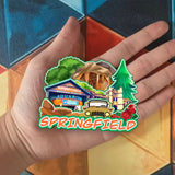 Refrigerator Magnet for Springfield Missouri USA  1021