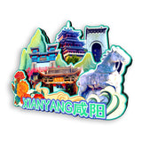 Kühlschrankmagnet für Xianyang, Shaanxi, China 424