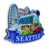 Refrigerator Magnet for Seattle Washington USA  897