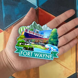 Refrigerator Magnet for Fort Wayne Indiana USA  935