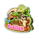 Kühlschrankmagnet für McAllen Texas USA 393