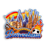 Refrigerator Magnet for Barcelona Spain  1377