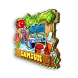 Refrigerator Magnet for Samsun Turkey  1670