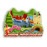 Refrigerator Magnet for Lake Balaton Hungary  2151