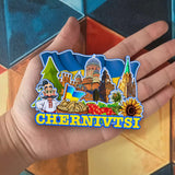 Refrigerator Magnet for Chernivtsi Ukraine  2395