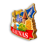 Refrigerator Magnet for Kaunas Lithuania  2480