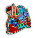 Refrigerator Magnet for Minsk Belarus  2465