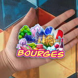 Refrigerator Magnet for Bourges France  2637