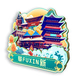 Refrigerator Magnet for Fuxin, Anhui, China  741