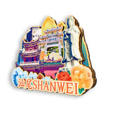 Магнит на холодильник для Шаньвэя, Гуандун, Китай 499