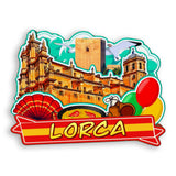 Refrigerator Magnet for Lorca Spain  1564