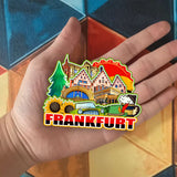 Refrigerator Magnet for Frankfurt Germany  1170