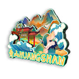 Kühlschrankmagnet für Huangshan, Anhui, China 428