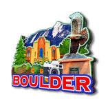 Kühlschrankmagnet für Boulder Colorado USA 282