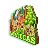 Refrigerator Magnet for Zacatecas Mexico  1839