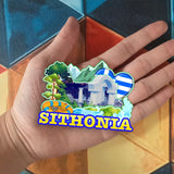 Refrigerator Magnet for Sithonia Greece  1779