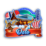 Refrigerator Magnet for Oslo Norway  2266