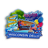 Магнит на холодильник для Wisconsin Dells, Wisconsin USA 918