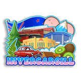 Refrigerator Magnet for Invercargill New Zealand  2778