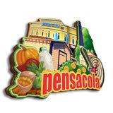 Магнит на холодильник для Пенсаколы, Флорида, США 215