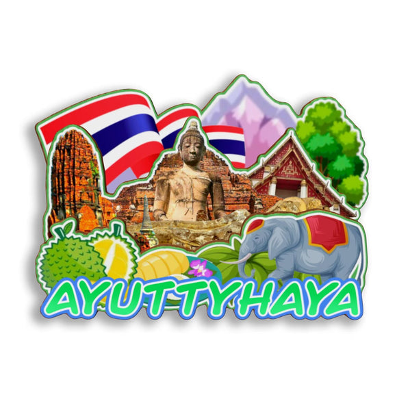 Refrigerator Magnet for Ayuttyhaya Thailand  2806