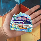 Магнит на холодильник для Хэйхэ, Хэйлунцзян, Китай 612