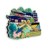 Магнит на холодильник для Сучжоу, Цзянсу, Китай 407