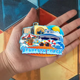 Refrigerator Magnet for Rehoboth Beach Delaware USA  299