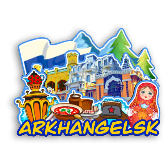 Refrigerator Magnet for Arkhanglsk Russia  2566
