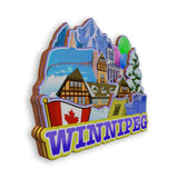 Kühlschrankmagnet für Winnipeg, Kanada 1863