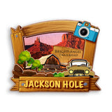 Refrigerator Magnet for Jackson Hole Wyoming USA  932