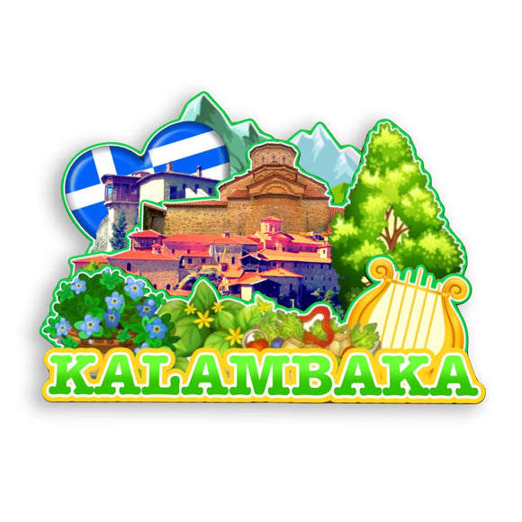 Refrigerator Magnet for Kalambaka Greece  1726