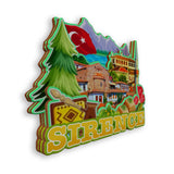 Refrigerator Magnet for Sirince Greece  1695