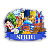 Refrigerator Magnet for Sibiu Romania  2318
